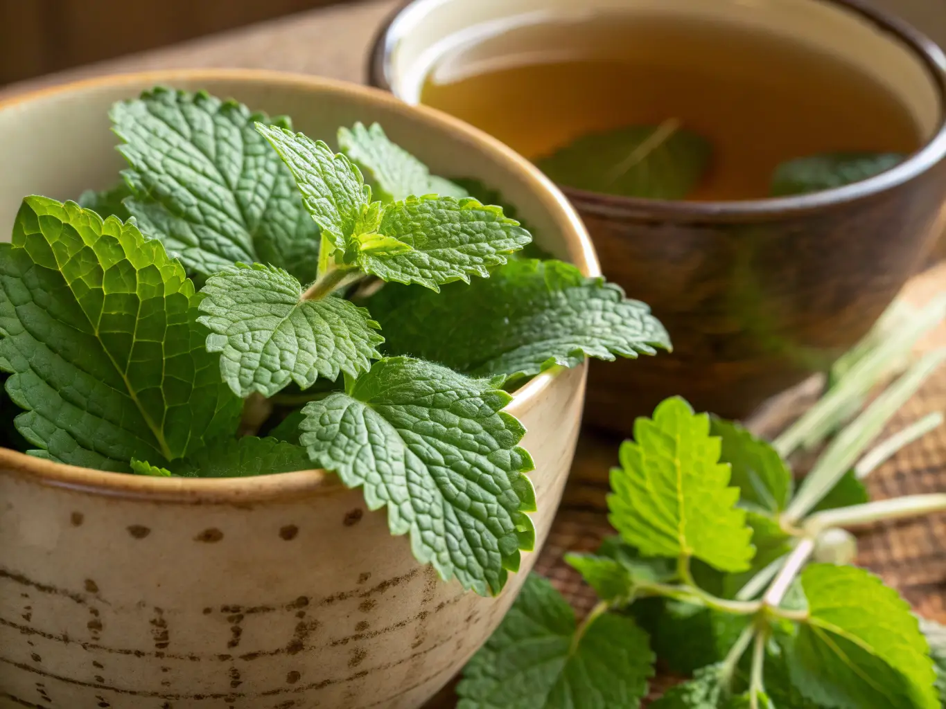 lemon balm benefits weight loss herbal tea