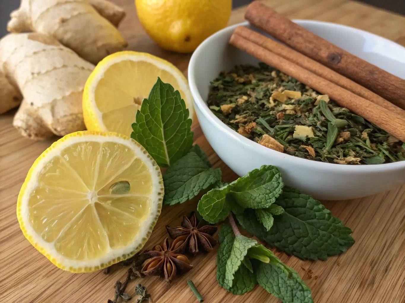 lemon-balm-fat-burning-drink Lemon balm recipe for weight loss with ginger and cinnamon