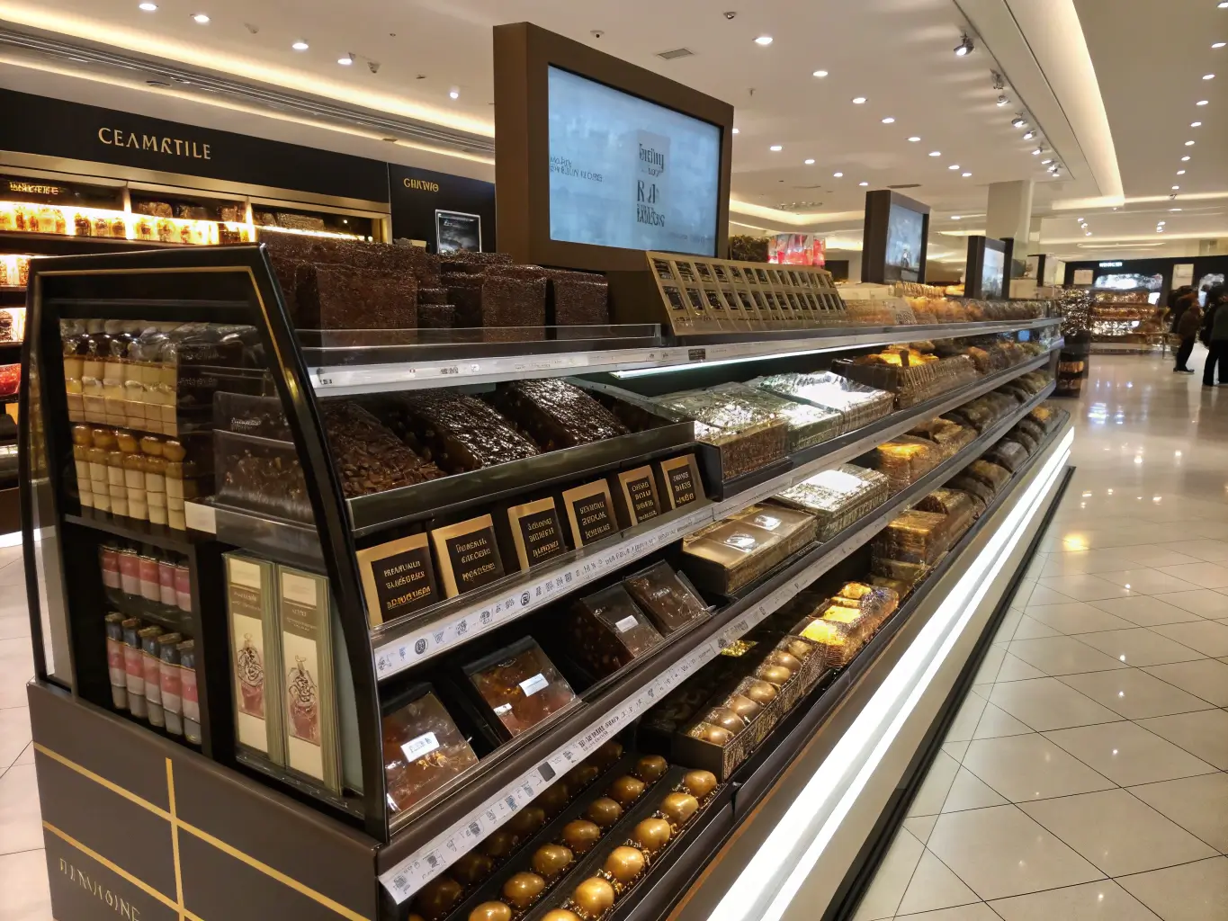 supermarket-angel-hair-chocolate-london viral angel hair chocolate London supermarket shelf