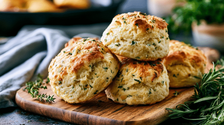 Fluffy Garlic Herb Buttermilk Biscuits: Your New Favorite Recipe