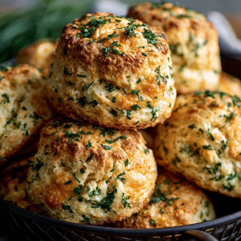Fluffy Garlic Herb Buttermilk Biscuits: Your New Favorite Recipe