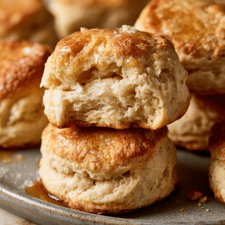 Brown Butter Biscuits for Flaky Results