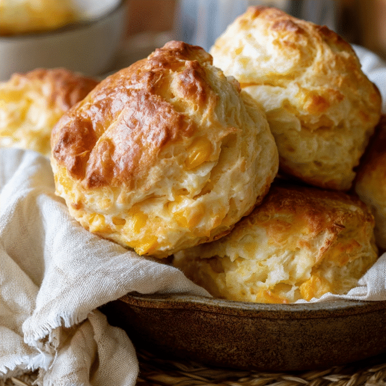 Buttermilk Sweet Corn Biscuits Recipe: Flaky And Golden
