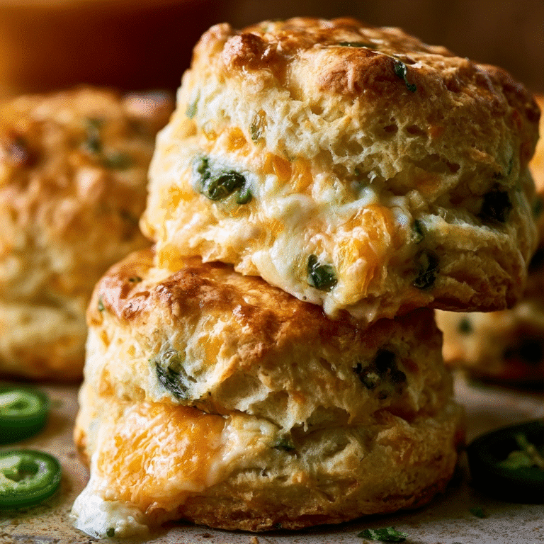 Jalapeño Cheddar Biscuits Recipe for Savory Breakfasts