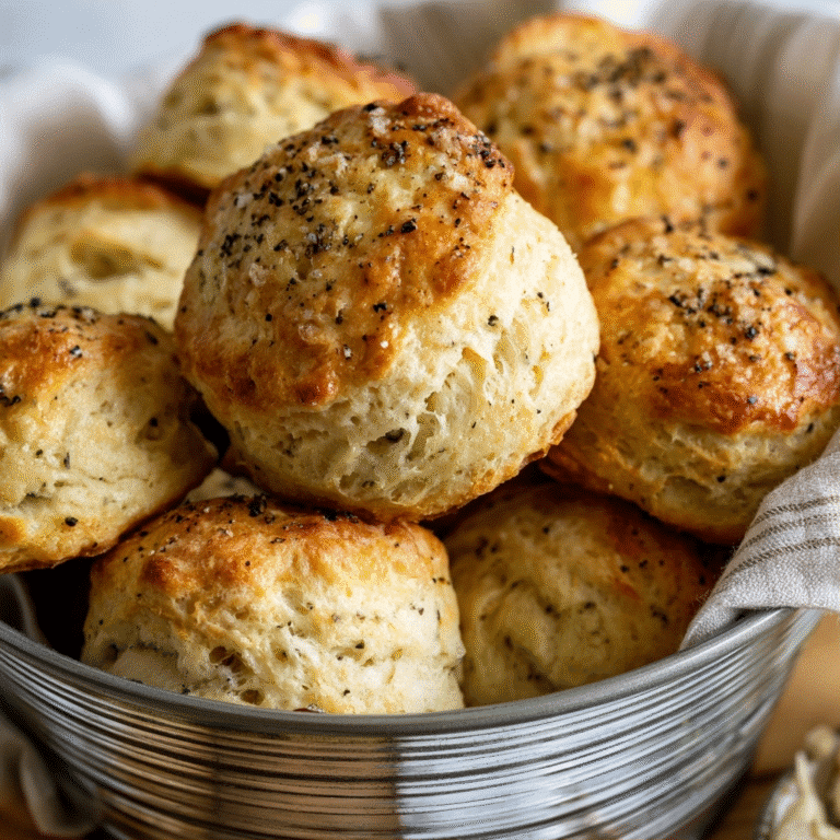 Parmesan Black Pepper Biscuits: A Savory Classic
