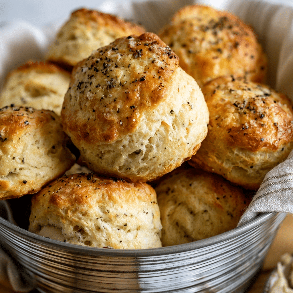 Parmesan Black Pepper Biscuits: A Savory Classic