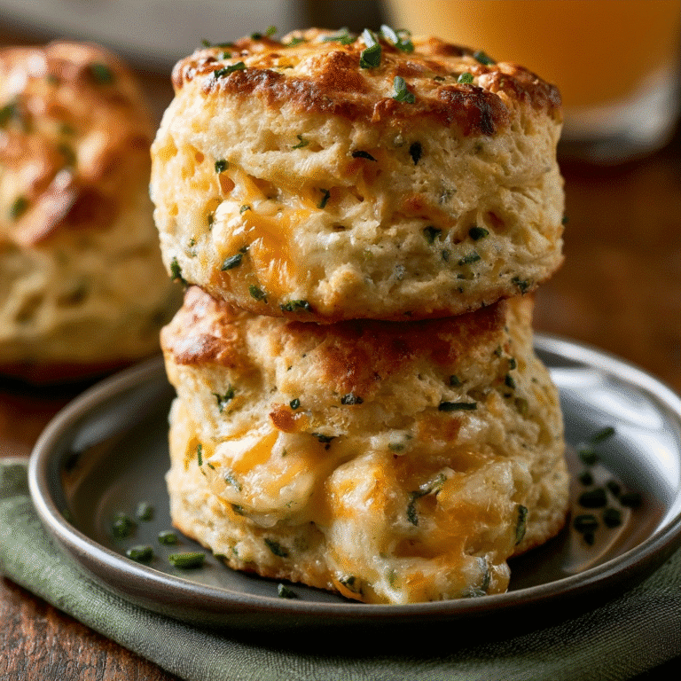 Cheesy Chive Gluten Free Biscuits Recipe