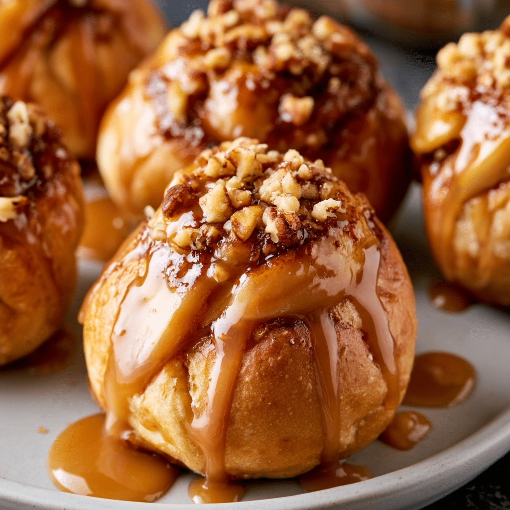 Caramel Apple Pie Bombs: Easy Homemade Dessert