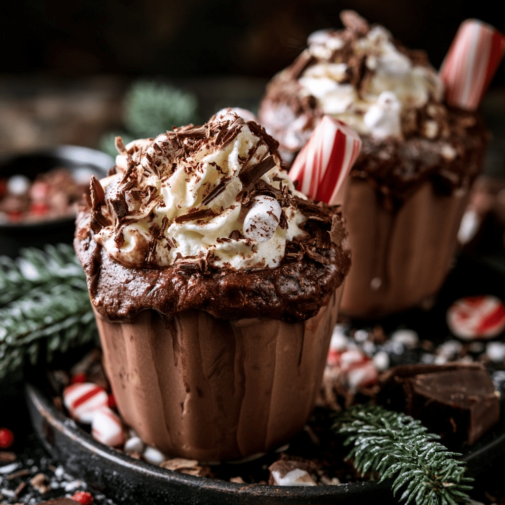 Christmas Chocolate Hot Cups DIY Holiday Treat