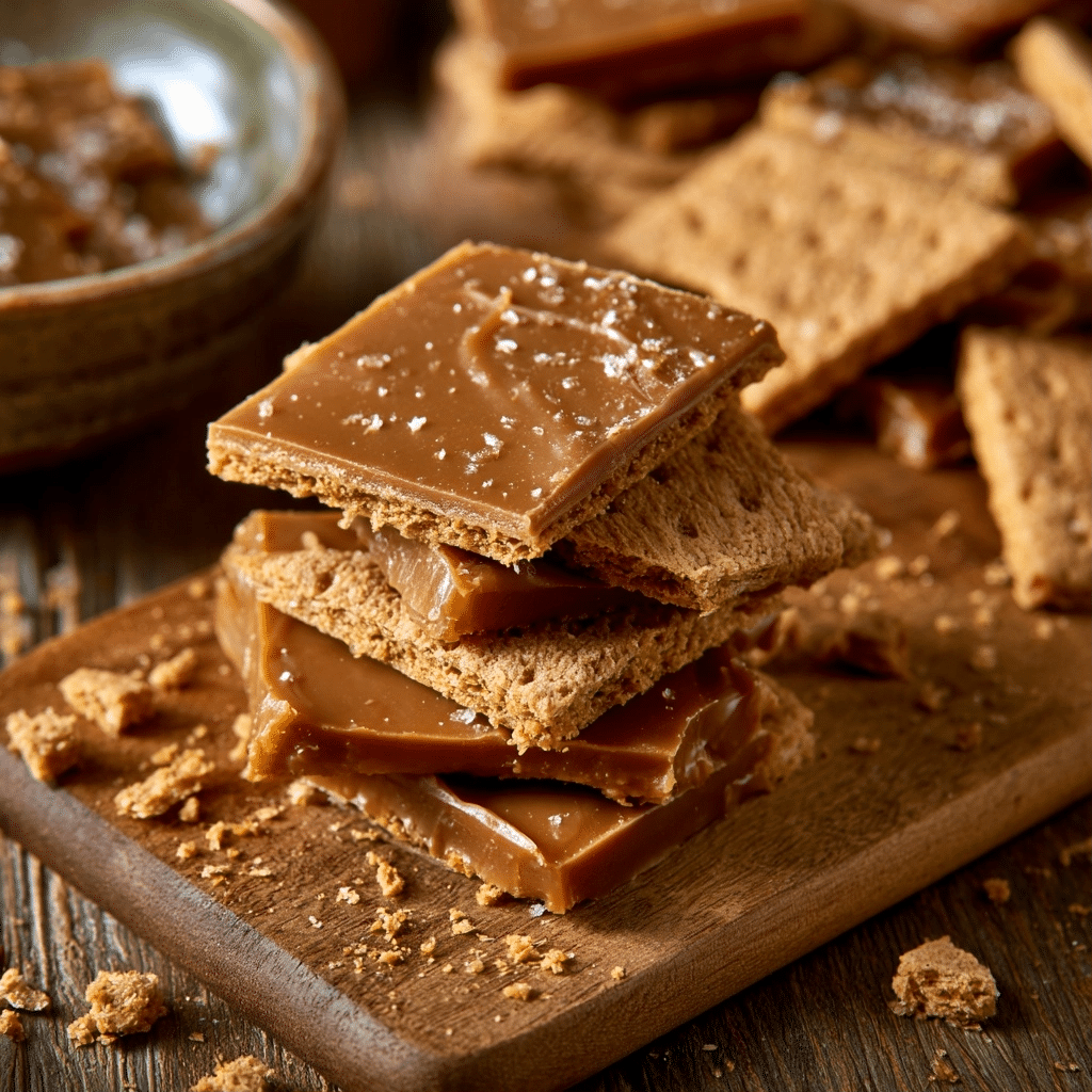 Graham Cracker Toffee: Simple Homemade Crispy Caramel Bars