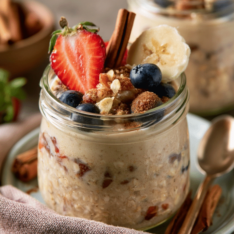 Brown Sugar Overnight Oats: A Simple Breakfast Guide