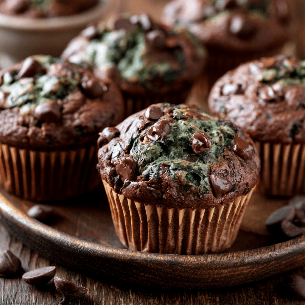 Easy Chocolate Spinach Muffins: Healthy Breakfast Treat