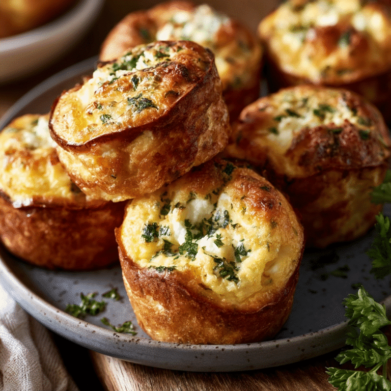 Fluffy Cottage Cheese Egg Muffins for Easy Breakfasts