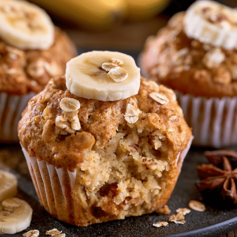 Healthy Banana Oatmeal Muffins: A Simple Breakfast Recipe