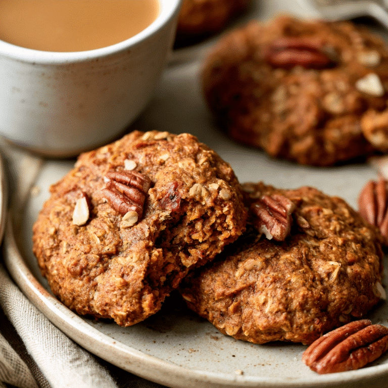 Cinnamon Sweet Potato Breakfast Cookies