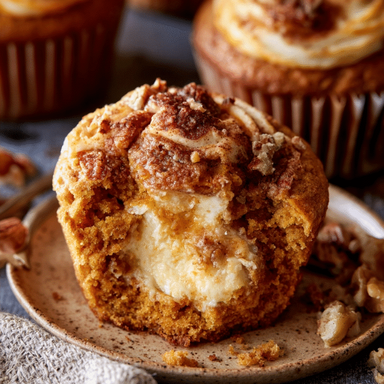 Pumpkin Cream Cheese Muffins Recipe