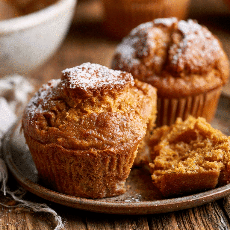 Flourless Pumpkin Muffins: A Quick and Healthy Treat