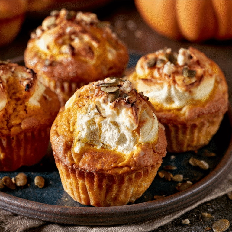 Pumpkin Cream Cheese Muffins Recipe