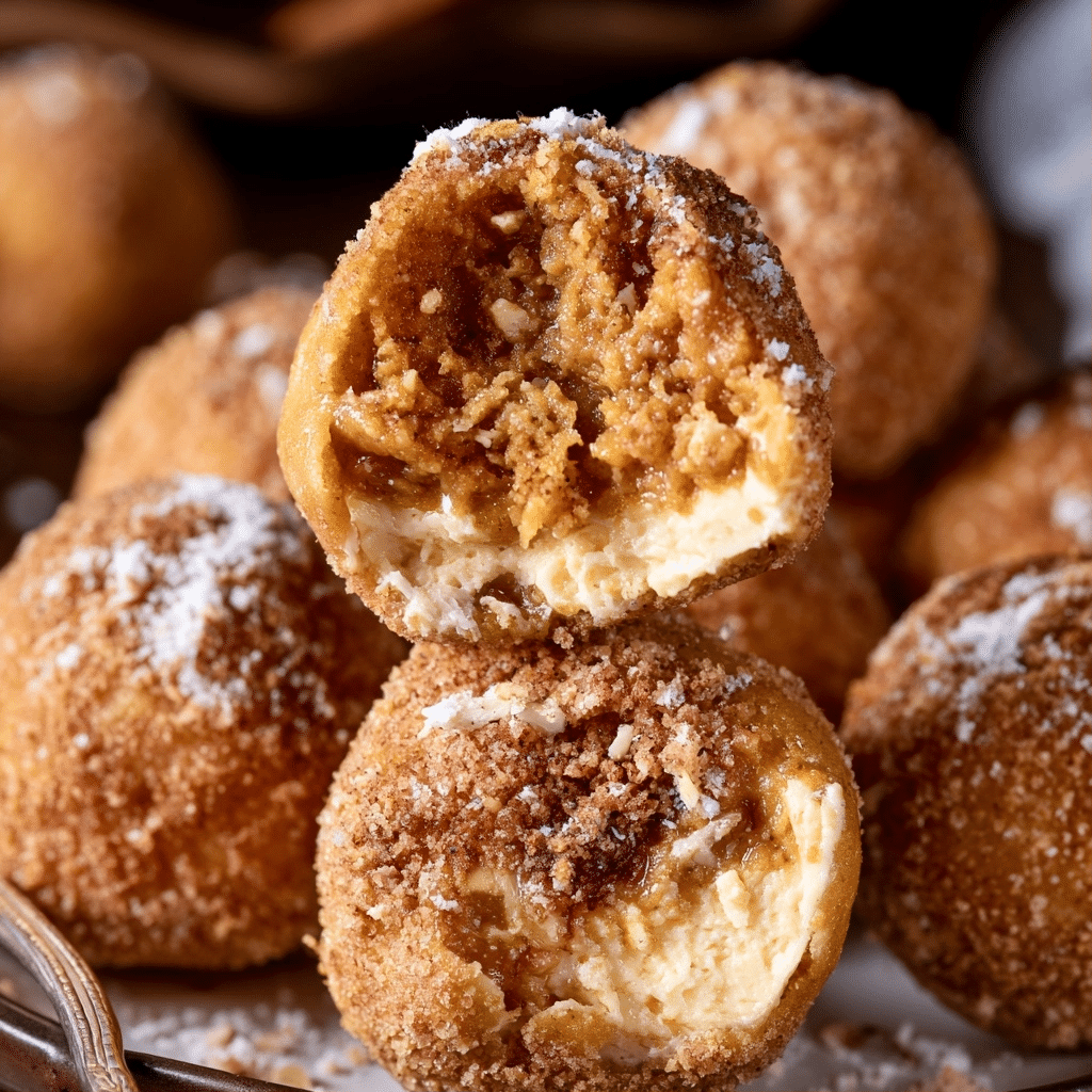 No Bake Pumpkin Cheesecake Balls: Easy Holiday Treat