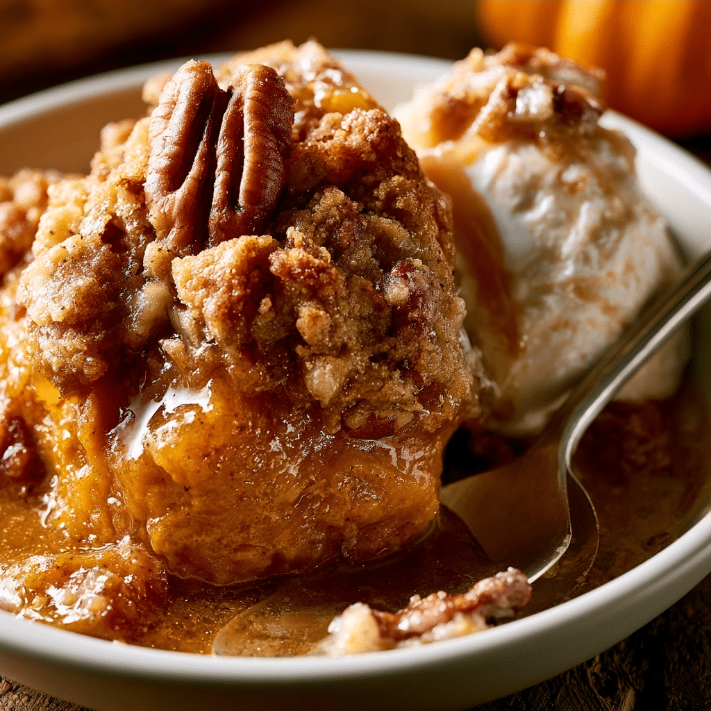 Pumpkin Pecan Cobbler: A Warm Autumn Dessert Recipe