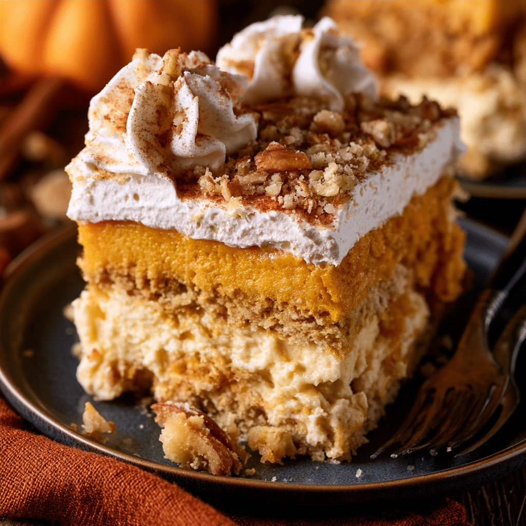 Easy Pumpkin Lush Dessert Recipe