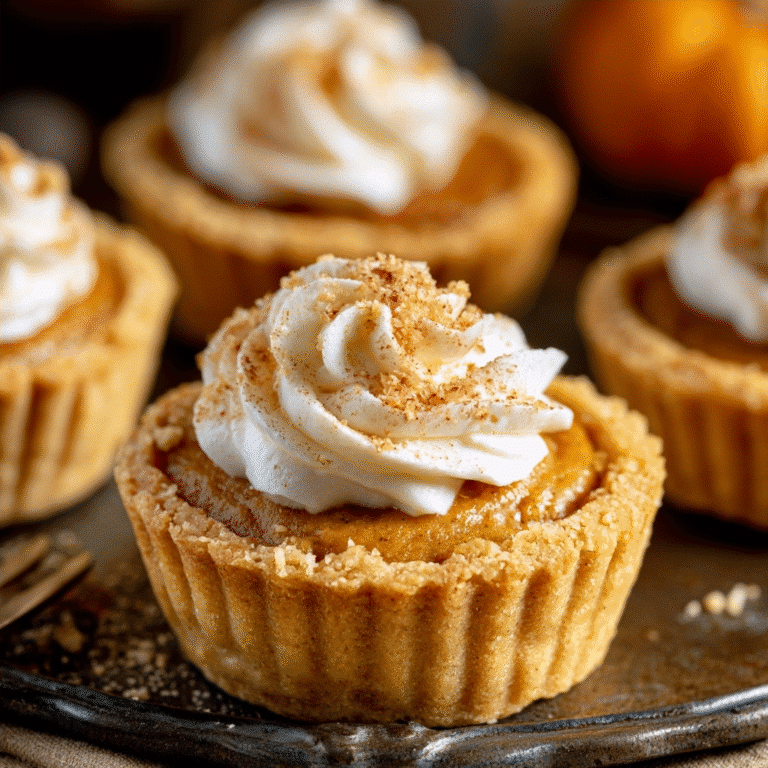 Mini Pumpkin Pies: The Perfect Bite-Sized Holiday Treat