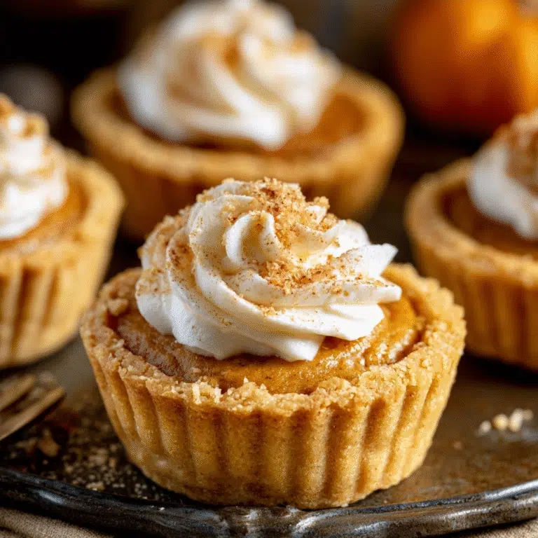 Mini Pumpkin Pies: The Perfect Bite-Sized Holiday Treat