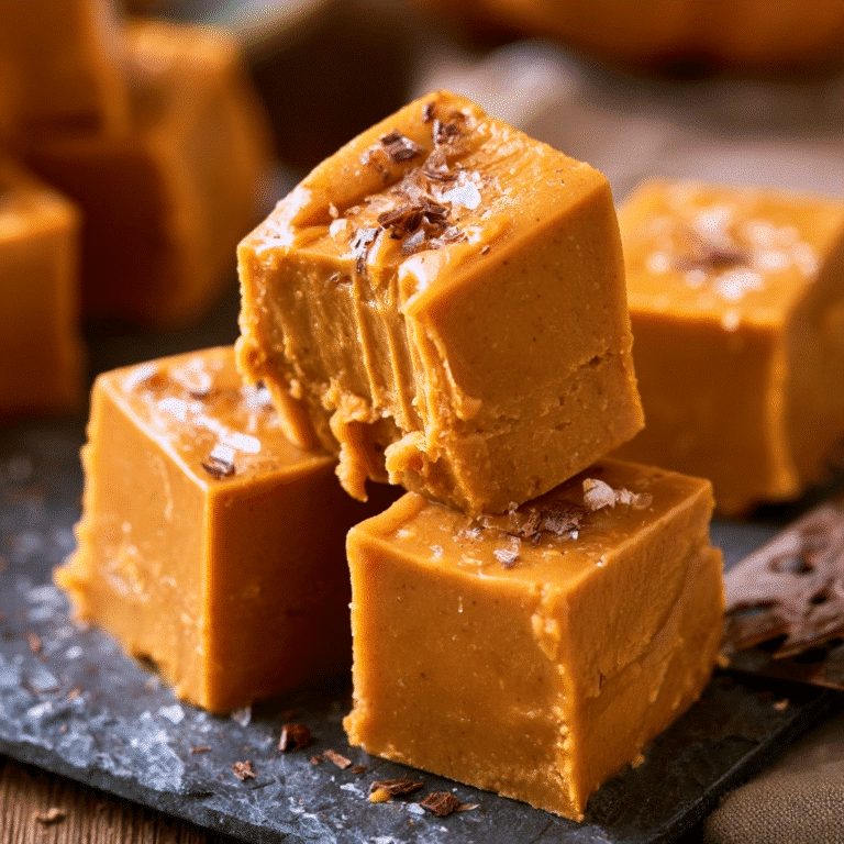 Pumpkin Fudge Recipe: Creamy Autumn Confection