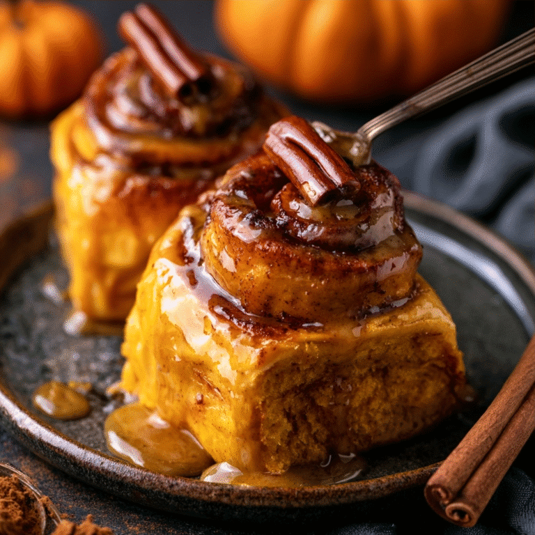 Pumpkin Cinnamon Rolls: A Cozy Fall Recipe