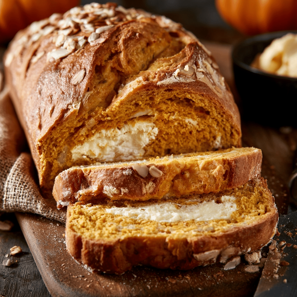Pumpkin Cream Cheese Bread Recipe